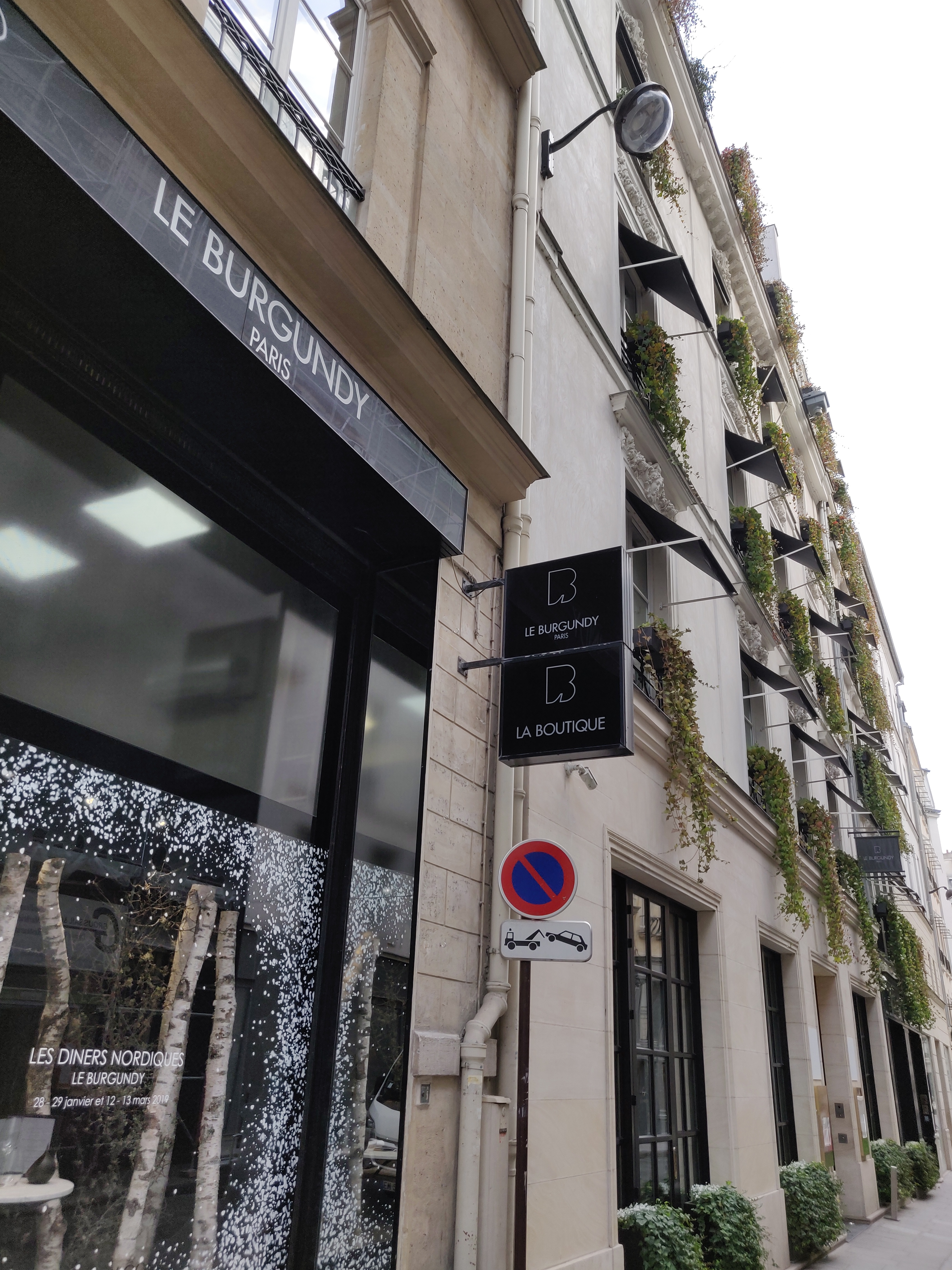 Le Burgundy Paris, a boutique hotel in Paris