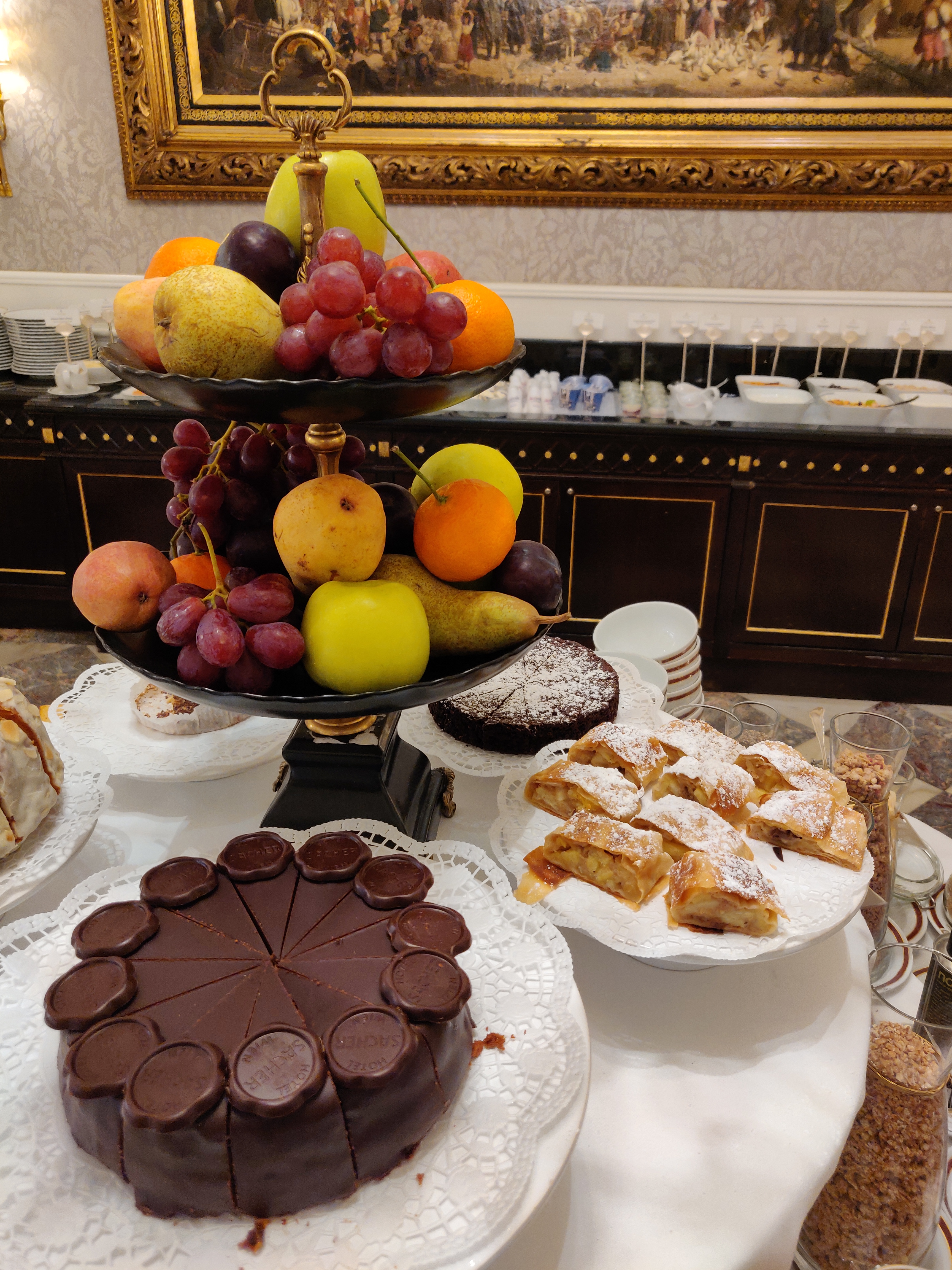 Breakfast Buffet at Hotel Sacher Vienna - Review 2022